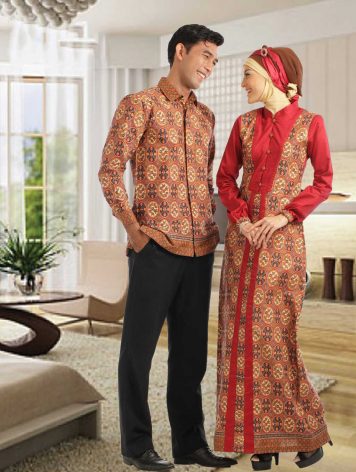  Baju Batik Muslim Pria dan Wanita